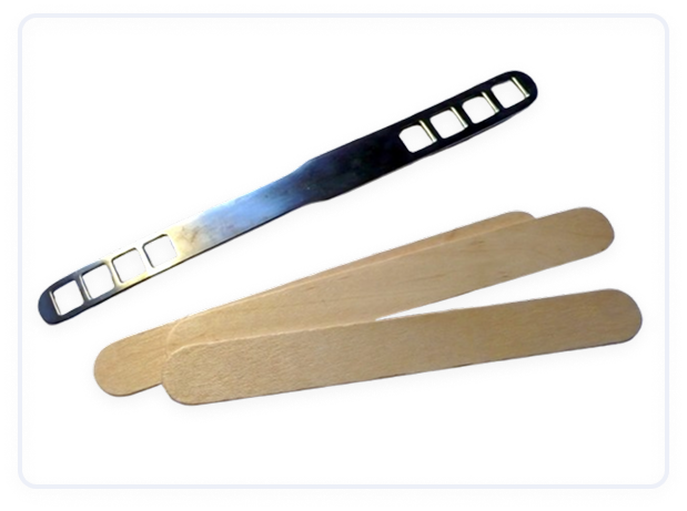 Tongue Depressor Wooden & Steel
