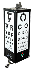 Eye Vision Chart (Snellen Chart) / Eye Vision Drum